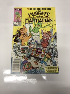 The Muppets Take Manhatten (1984) # 1 (NM) Canadian Price Variant • CPV • Kay