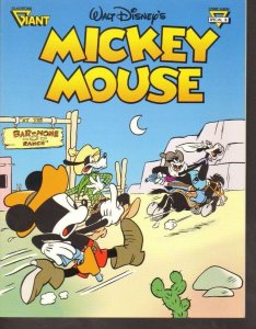 Gladstone Giant Comic Album #3 ~ Walt Disney's Mickey Mouse ~ (7.5) WH