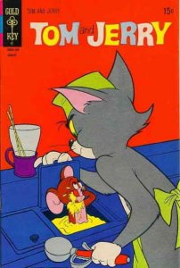 Tom And Jerry Comics #258 POOR ; Gold Key | low grade comic