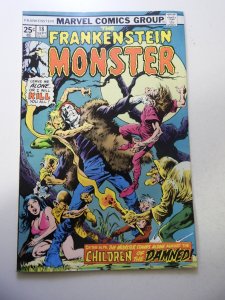 The Frankenstein Monster #18 (1975) FN Condition