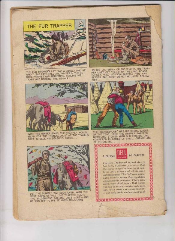 Gunsmoke #8 may 1958 - silver age dell comics western - photo cover