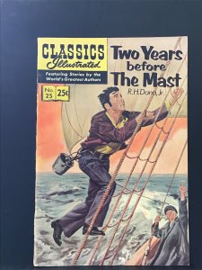 Classics Illustrated: Two Years before The Mast by R.H. Dana Jr. #25