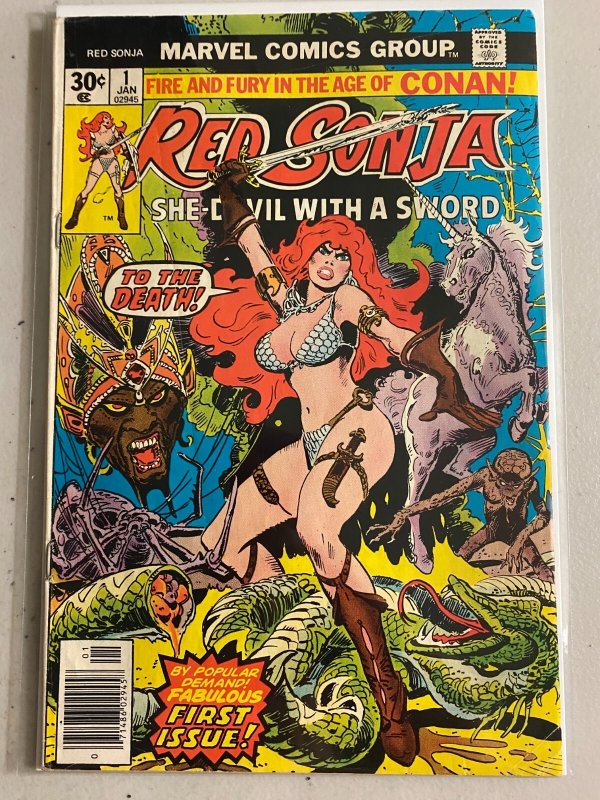 Red Sonja #1 Marvel 1st Series (4.0 VG) (1977)