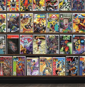 Huge Lot 140+ Comics with X-O Manowar, Marvel Two In One, X-Factor & More!