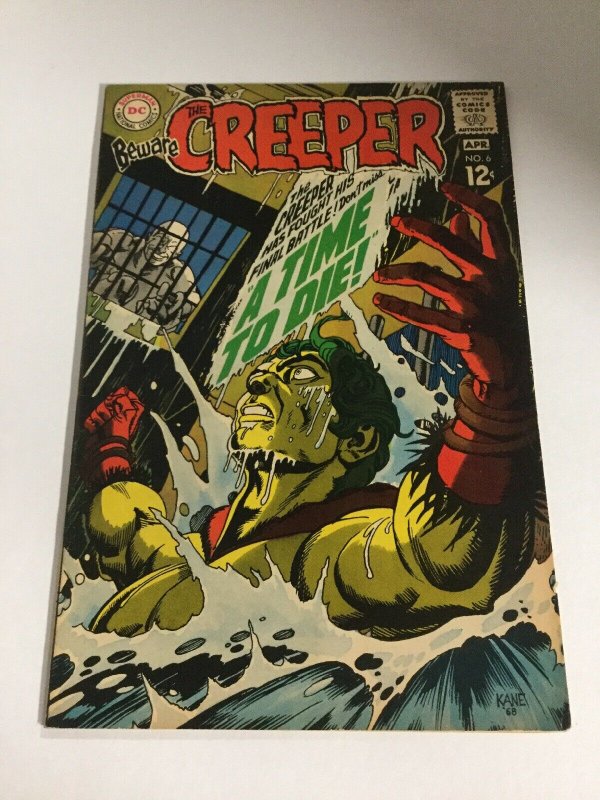 Beware The Creeper 6 Vf+ Very Fine+ 8.5 DC Comics Silver Age