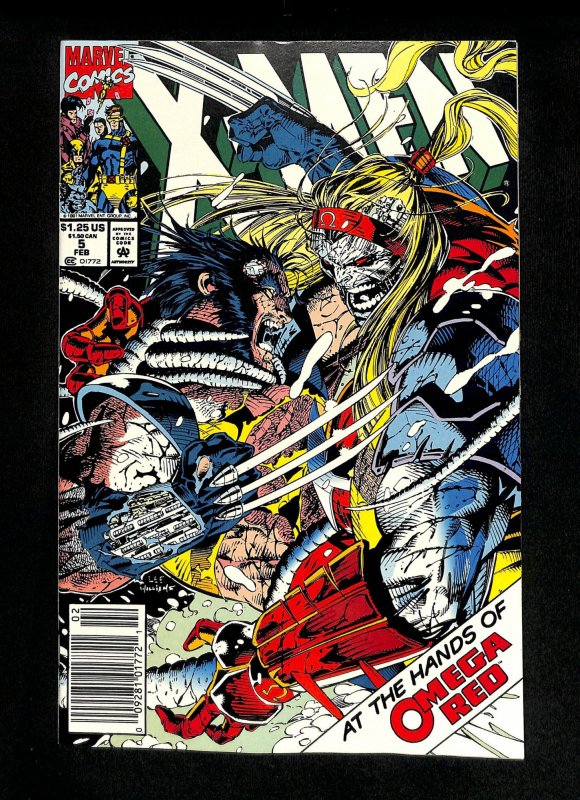 X-Men (1991) #5 2nd Omega Red!  1st Maverick