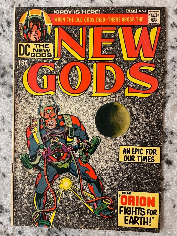 New Gods # 1 VF- DC Comic Book Jack Kirby Darkseid Orion Fourth World 5 J920