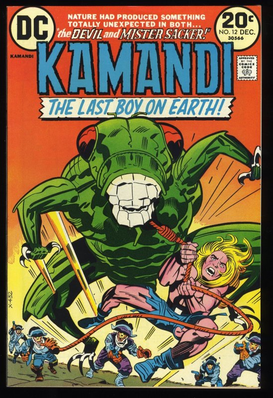 Kamandi, The Last Boy on Earth #12 VF/NM 9.0 The Devil and Mister Sacker!