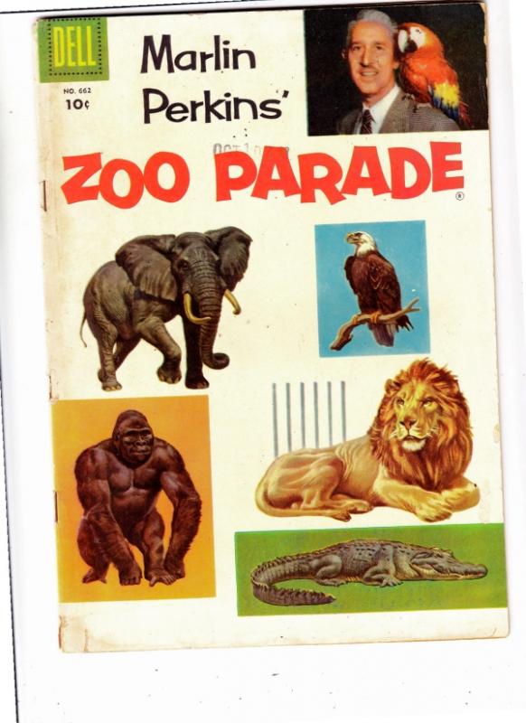 Four Color #662 (Nov-55) FN Mid-Grade Marlin Perkins