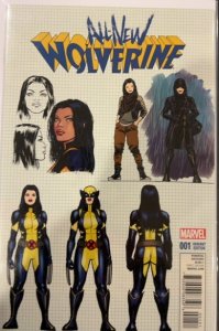 All-New Wolverine #1 Lopez Design Cover (2016) Wolverine 