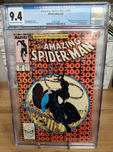 AMAZING SPIDER-MAN #300 CGC 9.4 MCFARLANE KEY 1ST APP VENOM