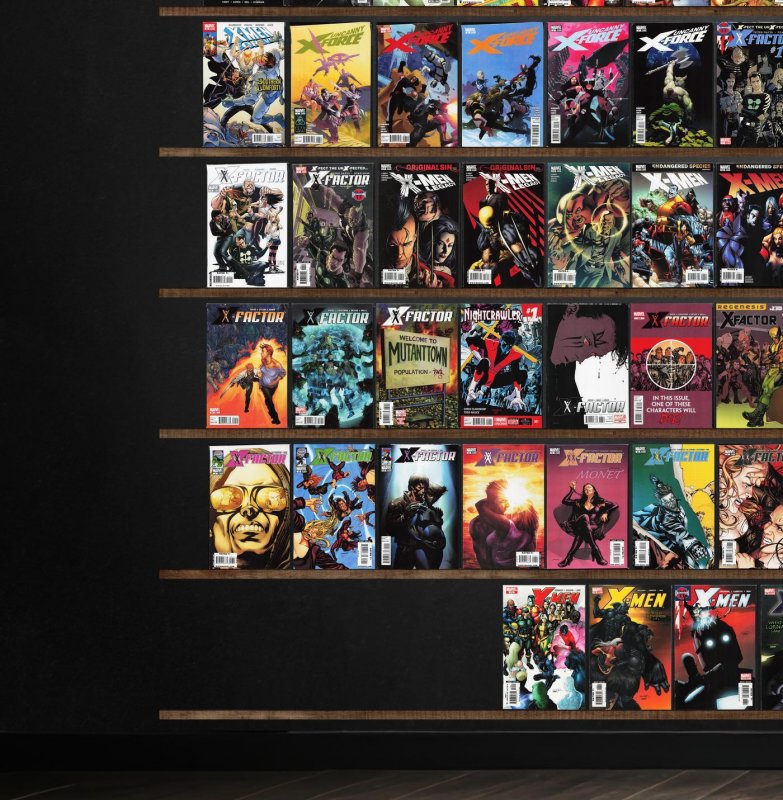 Huge Lot 270+ Comics with X-Factor, X-Men, Uncanny X-Force & More!