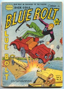 Blue Bolt Vol. 2 #5  1941 - Novelty  -G+ - Comic Book