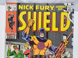 Nick Fury Agent of Shield #15 1969 Marvel Comics 1st Appearance of Bull's Eye