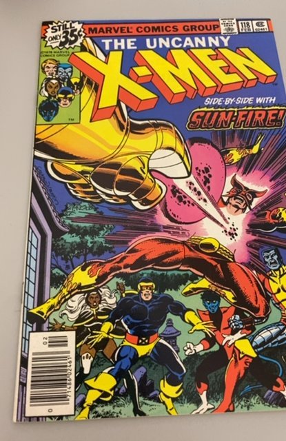 The X-Men #118 (1979) side by side w sunfire/ first Mariko