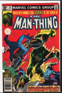Man-Thing #10 (1981) Man-Thing