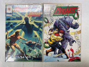 3 VALIANT comic books Magnus Nexus Magnus #34 36 26 KM41