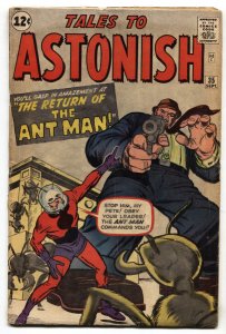 TALES TO ASTONISH #35-1962 MARVEL-ANT-MAN ORIGIN-DITKO-JACK KIRBY