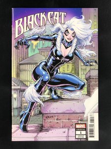 Black Cat Annual Nauck Cover (2019) Variant Cover
