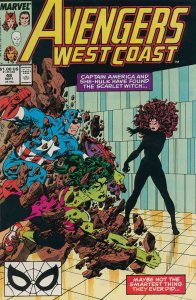 Avengers West Coast #48 FN ; Marvel | John Byrne Scarlet Witch
