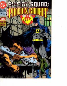 Lot Of 2 DC Comic Books Shazam #1 and Suicide Squad Phoenix Gambit #40   ON6