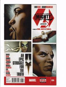 6 Mighty Avengers Marvel Comic Books #1 2 3 4 5 6 Spider-Man Hulk Thor Wasp J120