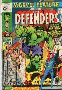 Defenders: Marvel Feature #1: Facsimile Edition (1971) Comic Book Fr 1.0