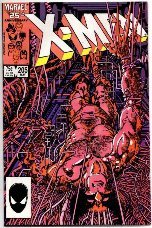 X-MEN #205, VF/NM, Wolverine, Barry Smith, Uncanny, more in store