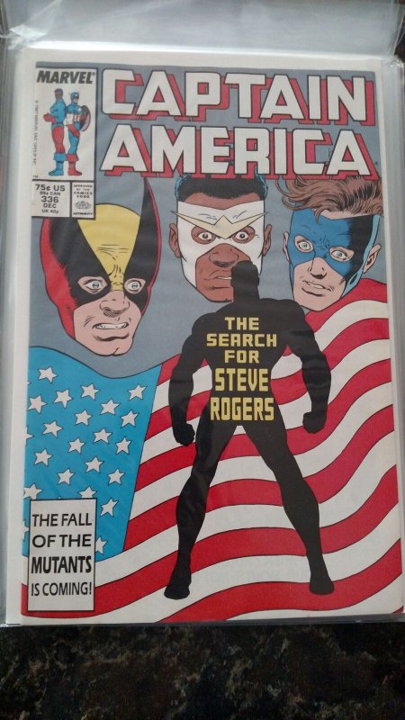 Captain America #336 (Marvel,1987) Condition NM