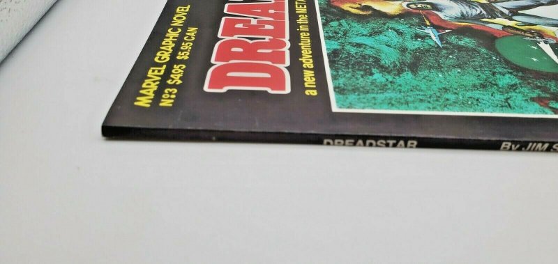 Marvel Graphic Novel # 3: Dreadstar (1982) 2nd print, NM (9.4), Starlin