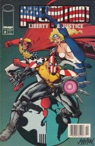 Superpatriot: Liberty And Justice #2 (Newsstand) VG ; Image | low grade comic Ke