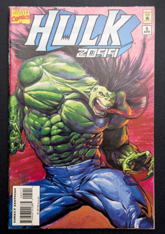 Hulk 2099 #1,3,4,5,6,7 (1994) Foil Cvr [Lot of 6 books] VF