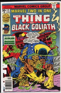 Marvel Two-in-One #24 (1977) Black Goliath