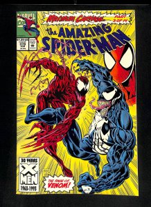 Amazing Spider-Man #378 Maximum Carnage Part 3 Venom!