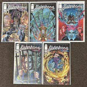 Sisterhood Hyde Street Story #1,2,3,4,5 NM Set Ghost Machine