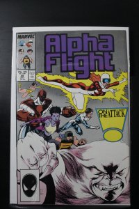 Alpha Flight #48 Newsstand Edition (1987)