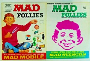 *Mad Follies (1963, of 7) #1, 3-7 (6 books)