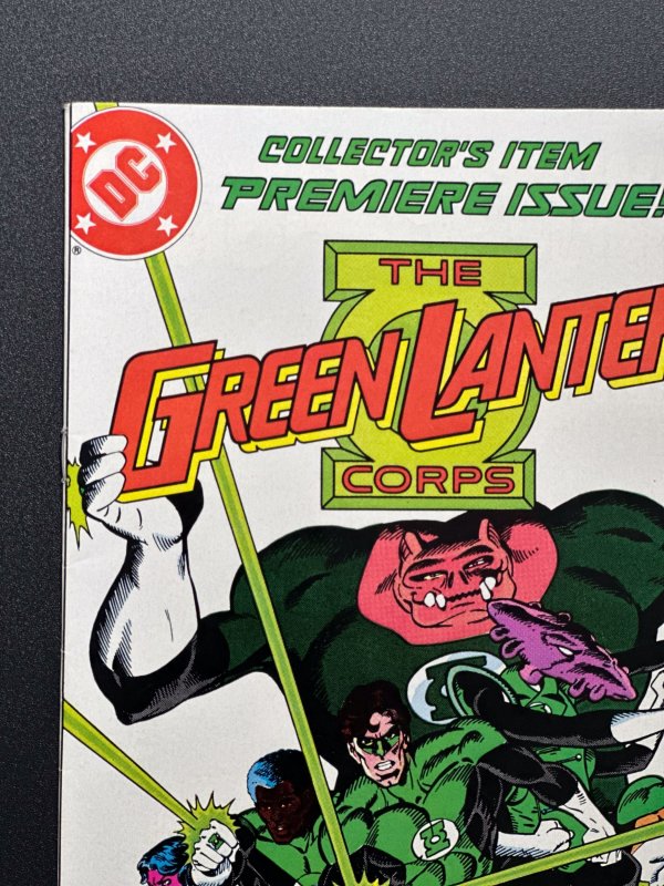 Green Lantern #201 Newsstand Edition (1986) 1st app Kilowog - NM!