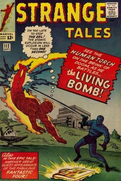 Strange Tales (1951 series) #112, Poor (Stock photo)