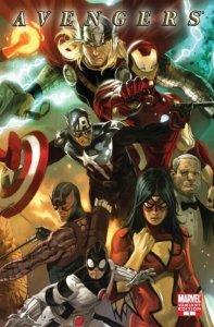 Avengers #1 (2010) 1:25 Marco Djurdjevic Variant Marvel NM.