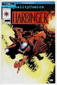 HARBINGER 8, VF, Valiant, ,1992, David Lapham, Frank Miller, more in store