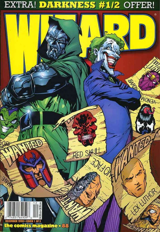 Wizard: The Comics Magazine #88A FN ; Wizard | Joker Doctor Doom