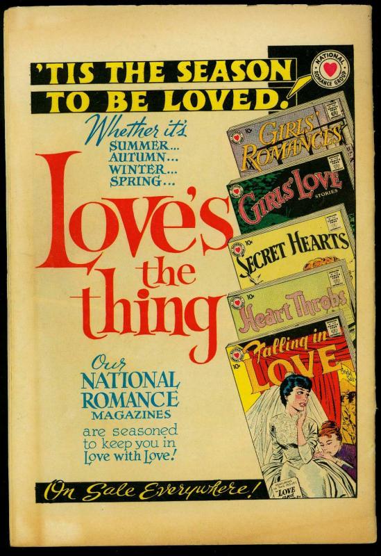 Falling in Love #33 1960- DC Romance- Dream Sweetheart VG