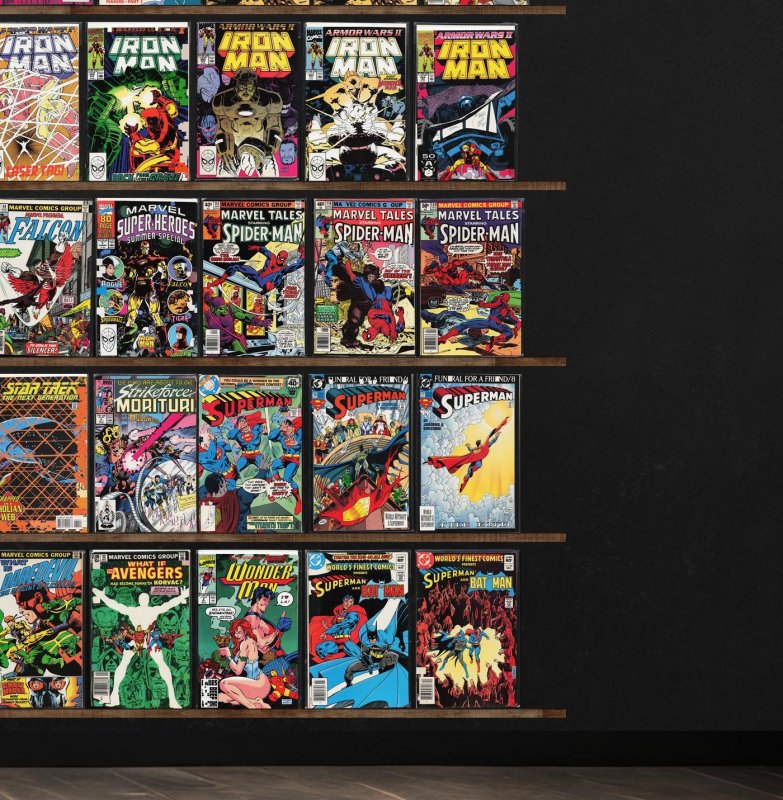 Huge Lot 160+ Comics with Captain America, Iron Man, Daredevil & More!