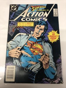 Action Comics (1985) #564 (FN) Canadian Price Variant • CPV • Paul Kupperberg