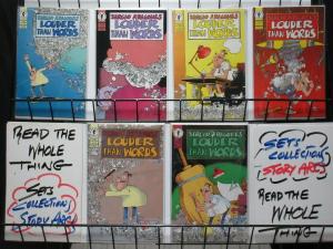 SERGIO ARAGONES LOUDER THEN WORDS (1997 DH)1-6 complete