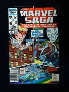 Marvel Saga #5  Marvel Comics 1986 Vf+ Newsstand