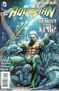 Aquaman 18 New 52  9.0 (our highest grade)  Geoff Johns  2013