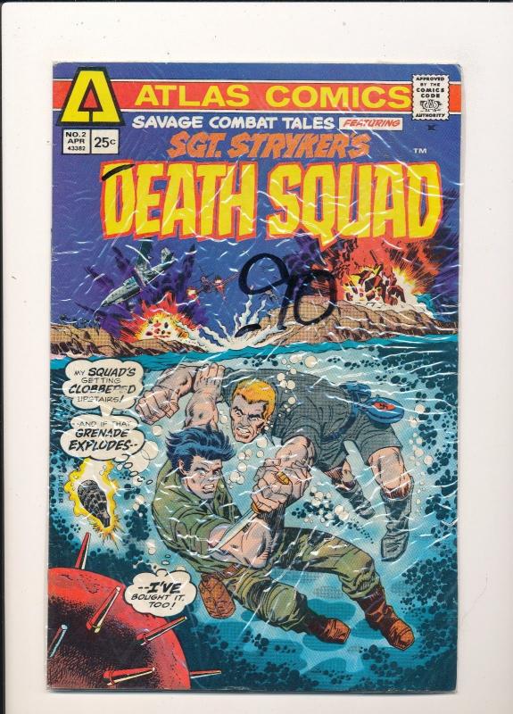 MIXED LOT SGT. STRYKER'S Death Squad #2 & BLAZING BATTLE TALES #1 VG/F (SIC245)