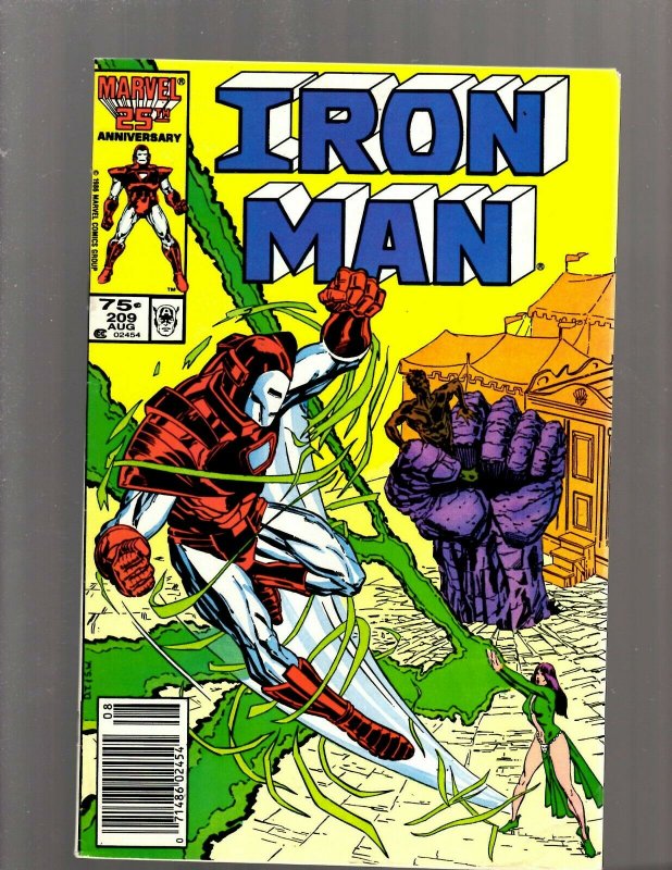 Lot of 12 Iron Man Comics #199 200 202 204 205 206 207 208 209 211 212 215 GB2